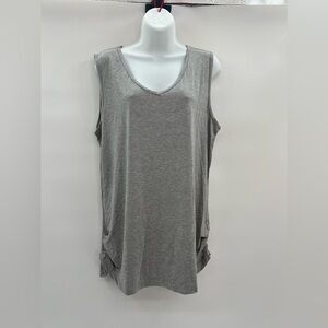 Magicmk Grey Plus Size Tank Top for Women – Size 2XL